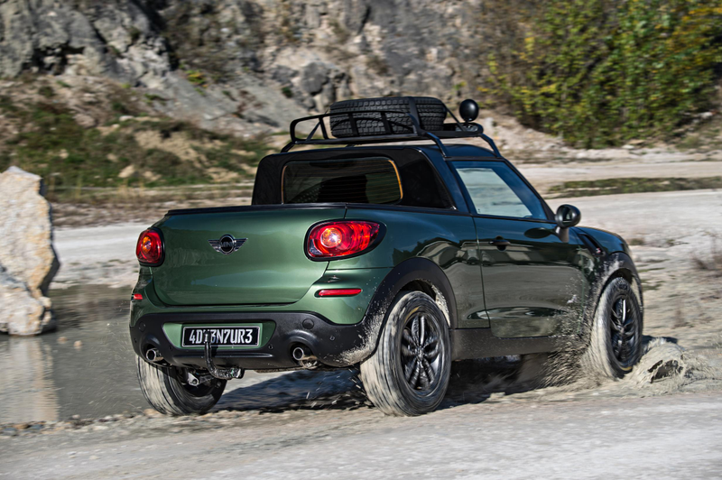 Illustration for article titled The Mini Paceman Adventure Is A One-Off Pickup Loaded With Awesomeness